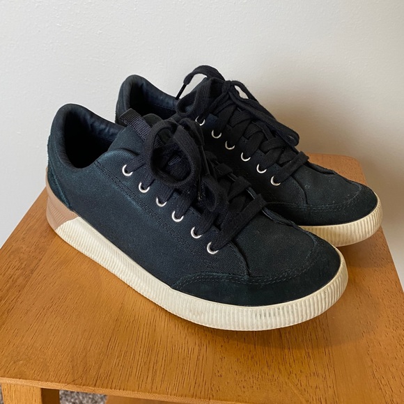 Sorel Suede and Canvas Sneakers - 6 - Picture 2 of 7